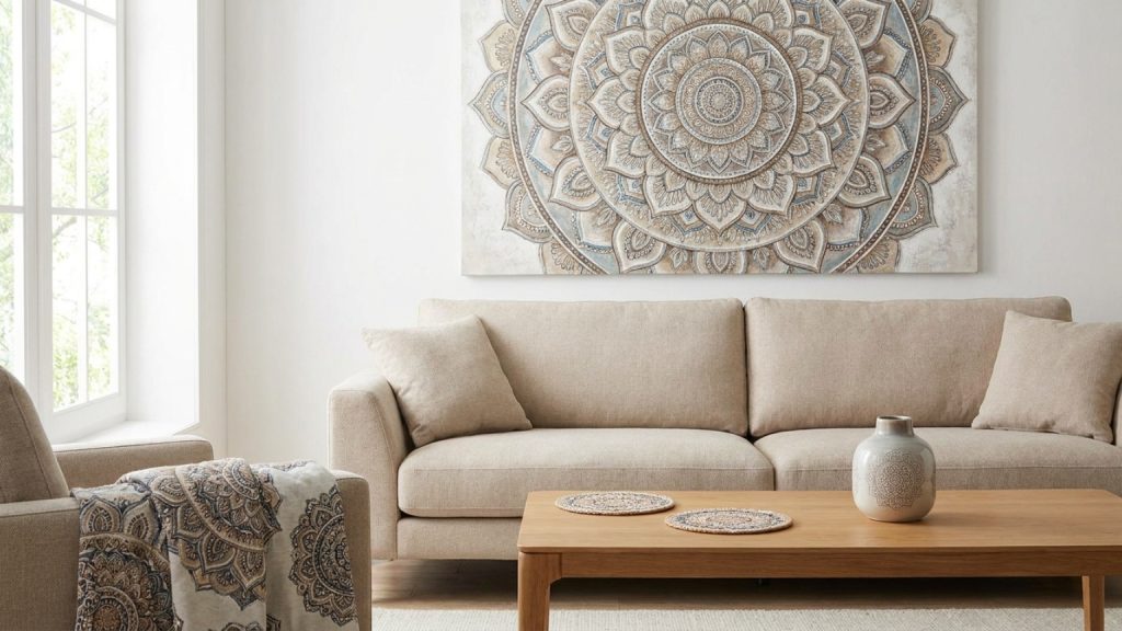 ¿Qué son los mandalas en la decoración del hogar?