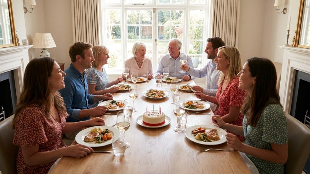 What defines a private celebration?