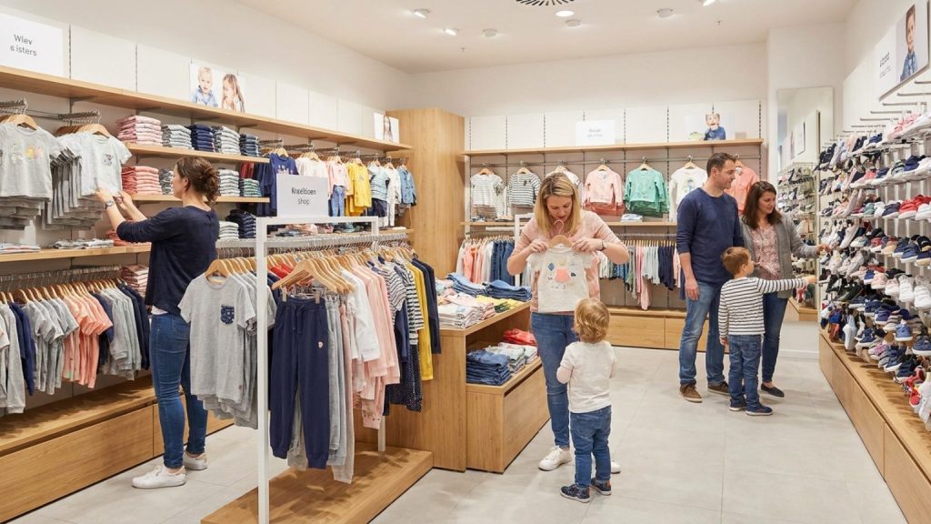 ¿Qué buscar en una tienda de ropa para niños?