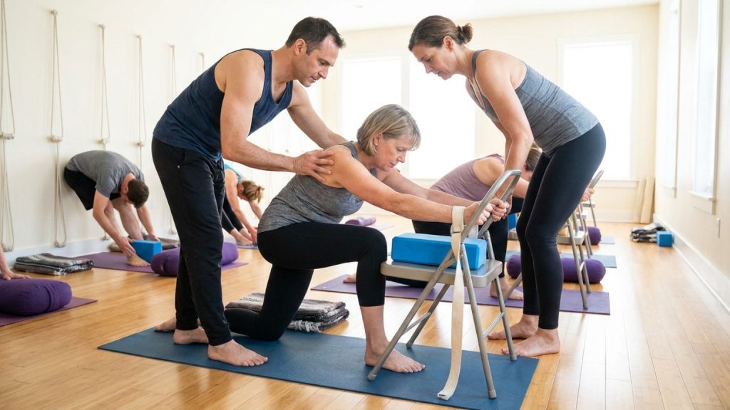 ¿Qué es el yoga Iyengar terapéutico y cómo puede mejorar tu bienestar?