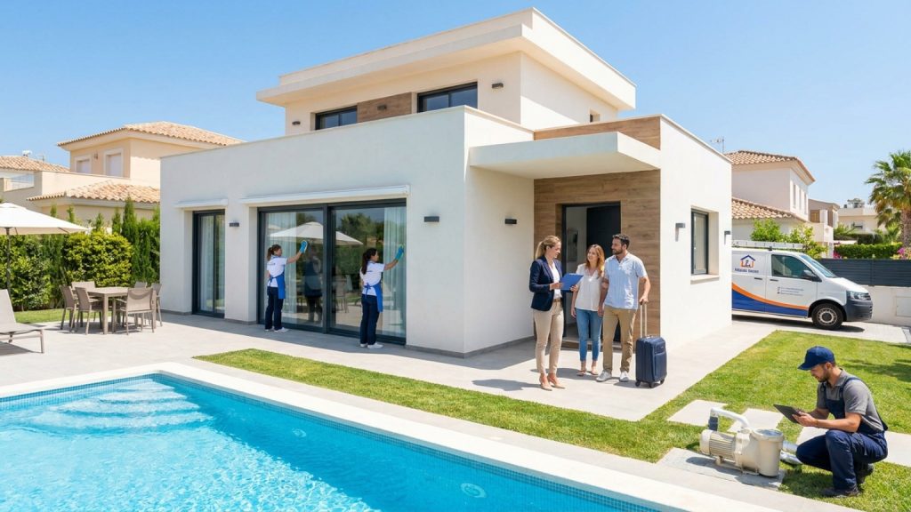 What is professional holiday home management and how does it help owners?
