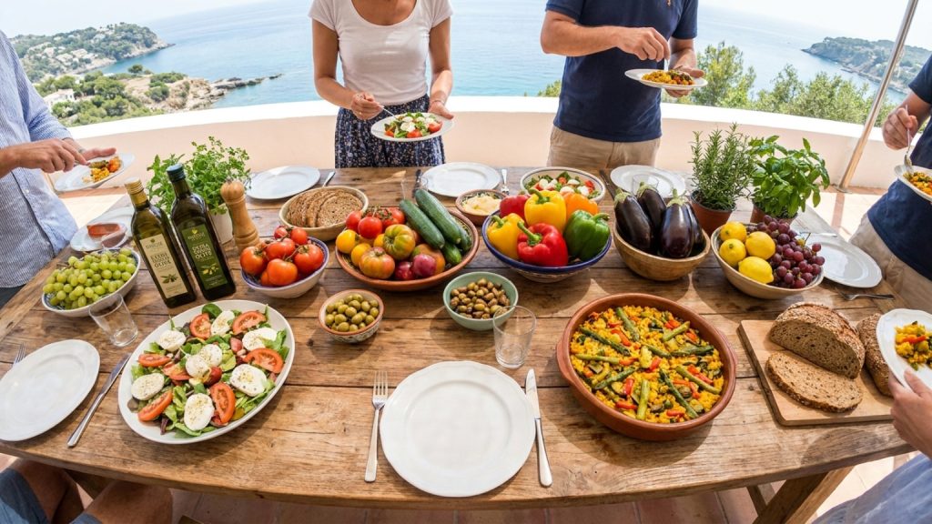 ¿Qué es la comida mediterránea y por qué es tan saludable?