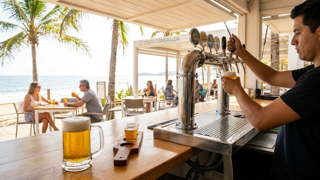 ¿Qué es la cerveza tirada en Costa Esmeralda y cómo elegir la mejor opción?