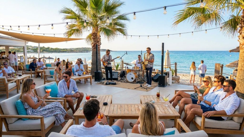 ¿Qué es un bar con música en Costa Esmeralda?