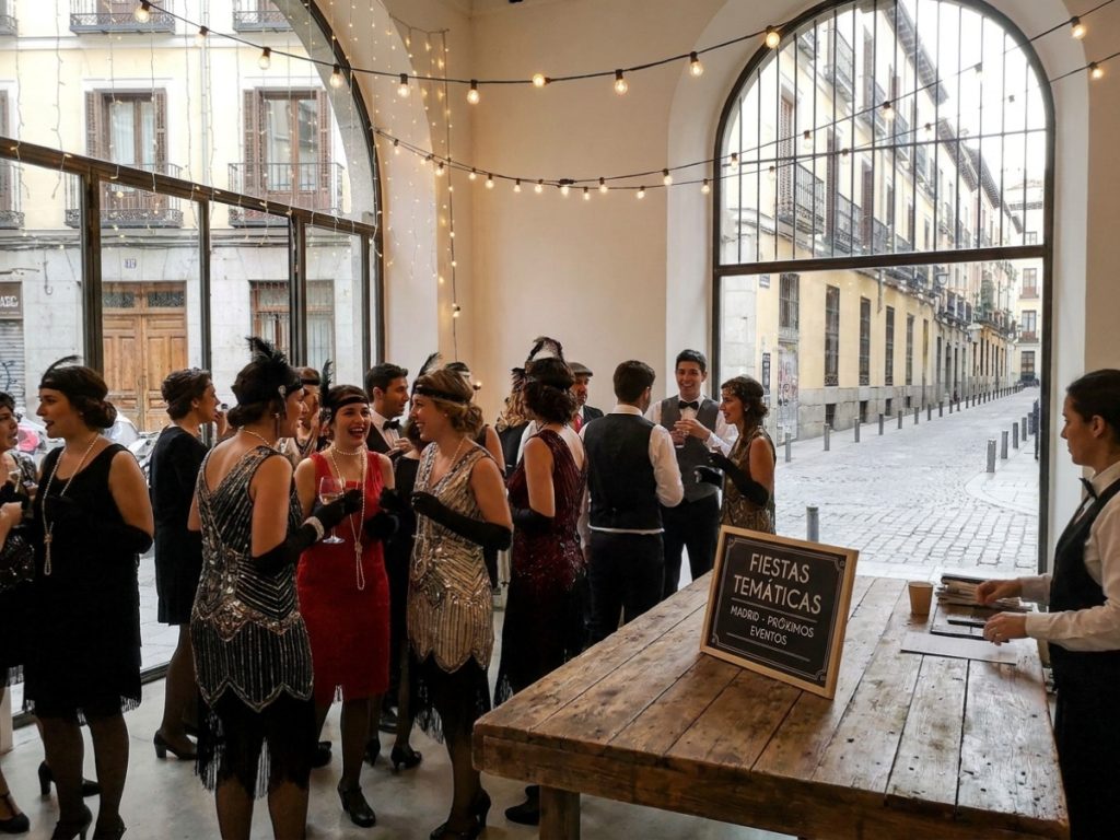 Descubre las fiestas temáticas en Madrid más originales