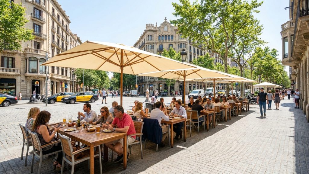 ¿Cómo elegir el mejor restaurante con terraza en Barcelona para ti?