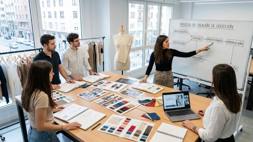 ¿Qué es una colección de ropa y cómo se planea su creación?