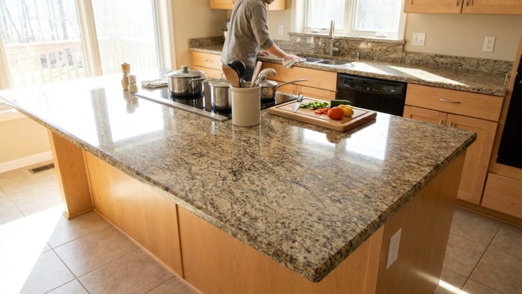 ¿Qué son las encimeras de cocina en granito y por qué son una opción popular?