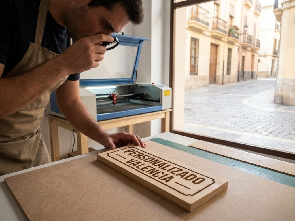 Grabado láser en Valencia: Personaliza tus ideas