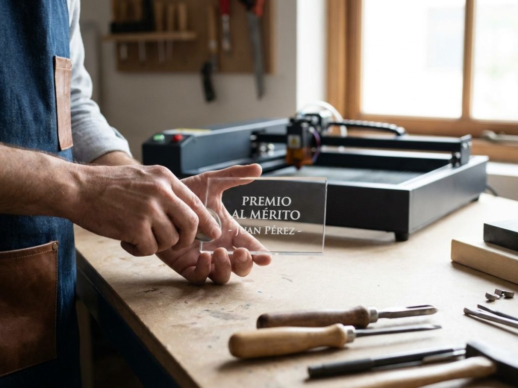 Diseña tus placas personalizadas en acrílico