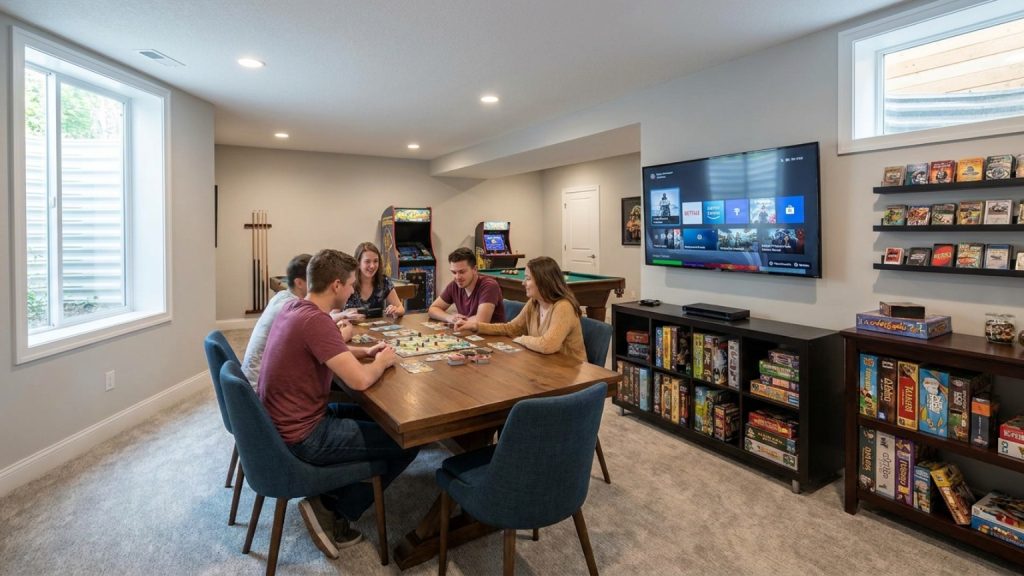 What is a game room?
