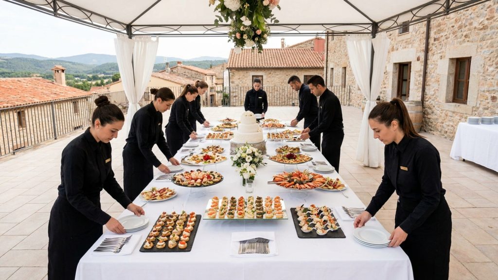 ¿Qué es el catering para bodas en Rubí?