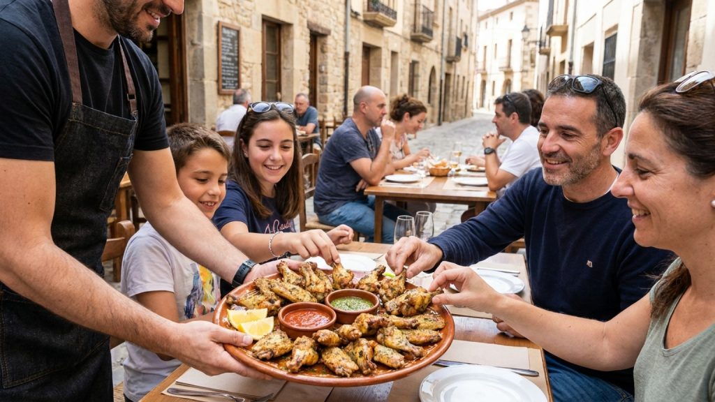 ¿Qué son los pollos alas de Horta?