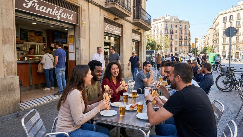 ¿Qué es el frankfurt en Barcelona?