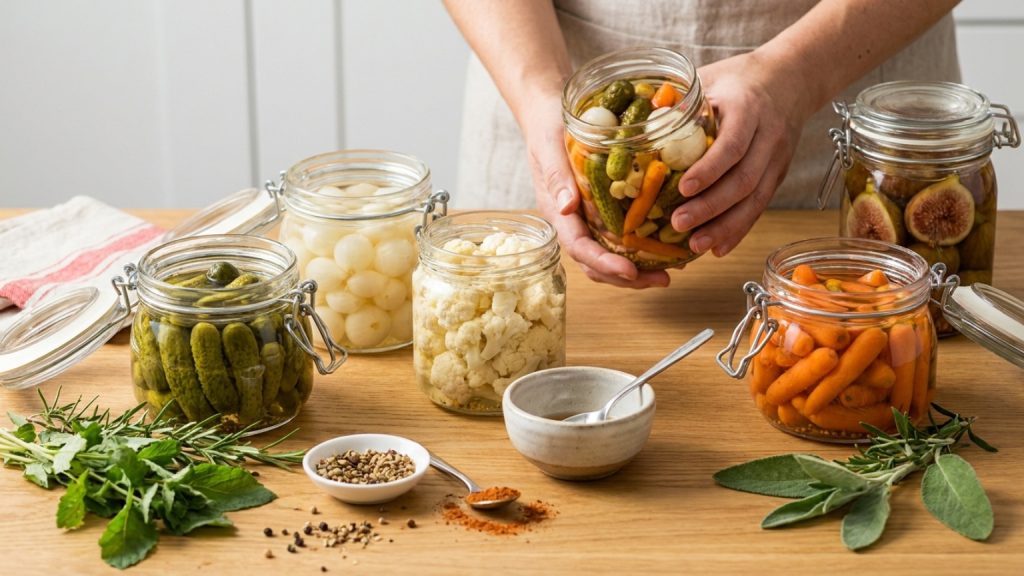 ¿Qué son los encurtidos gourmet y por qué deberías probarlos?