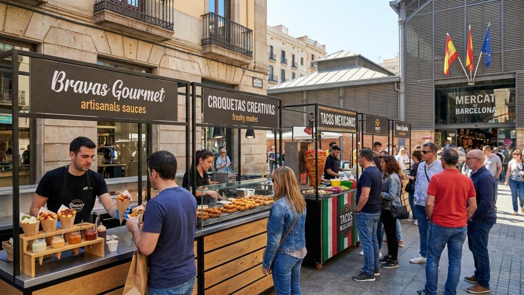 ¿Qué es la comida rápida en Barcelona y cómo ha evolucionado?