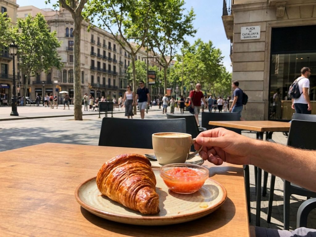 Tu desayuno ideal en Barcelona centro