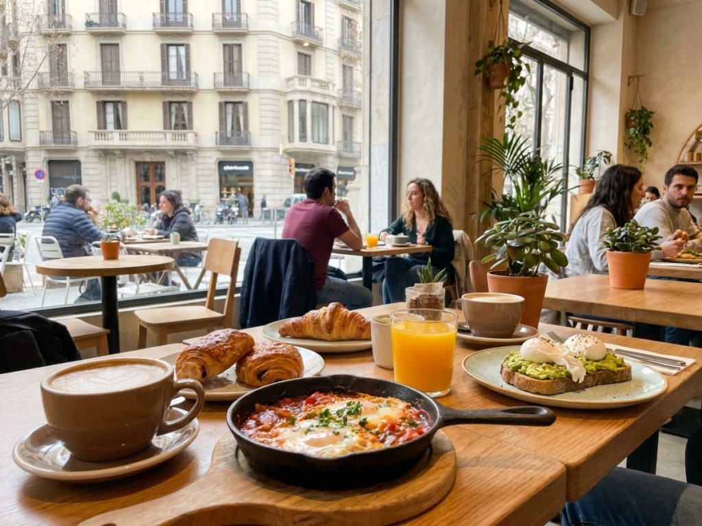 Tu cafetería brunch favorita en Barcelona