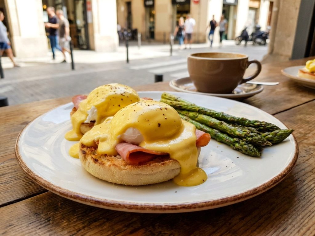 Descubre los mejores huevos benedict en Barcelona