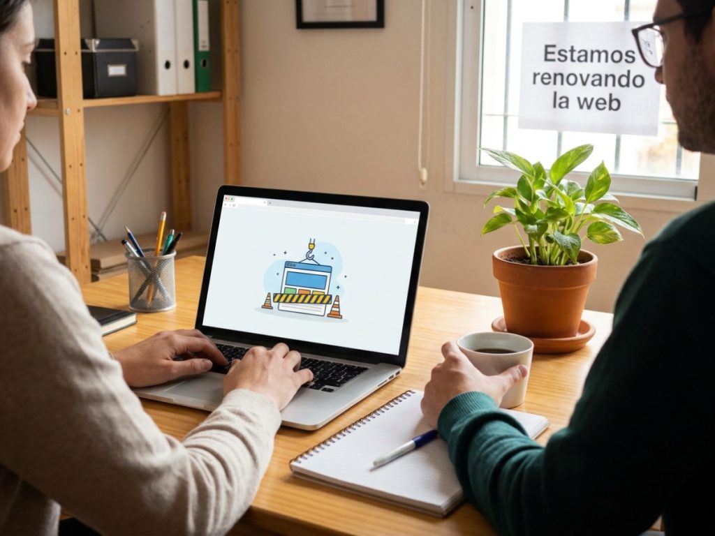 Estamos renovando nuestra web para ti