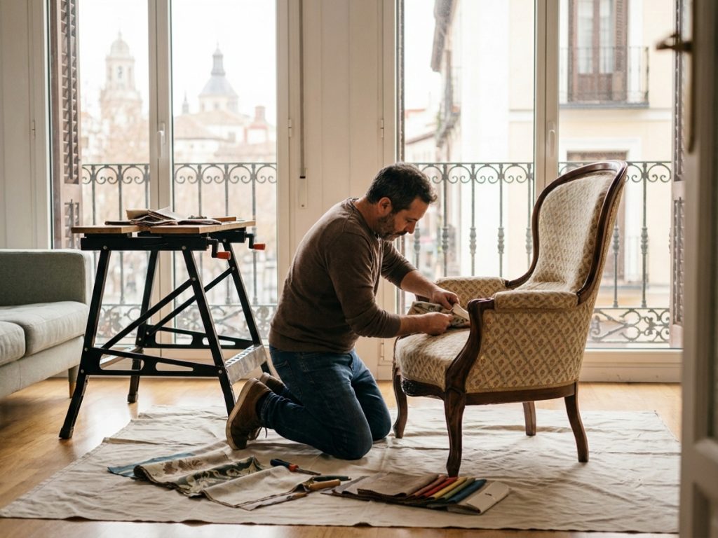 Su tapicero a domicilio en Madrid: comodidad y calidad