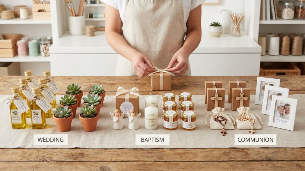 ¿Qué son los detalles para bodas, bautizos y comuniones?