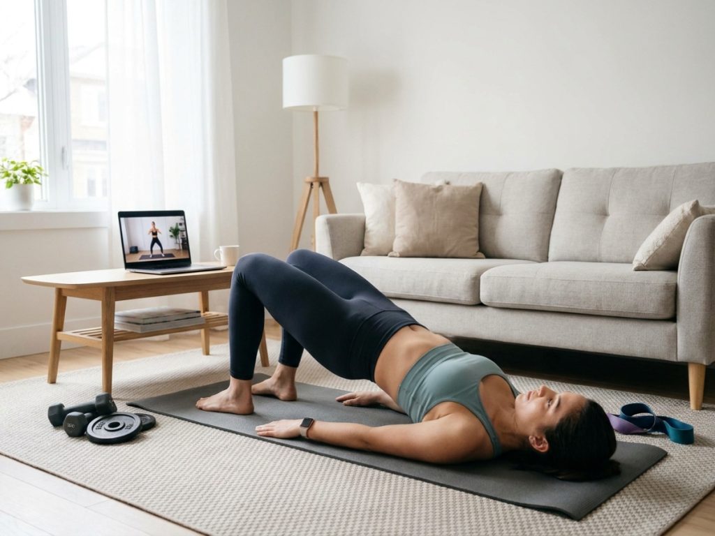 Descubre tu entrenamiento de glúteos en casa ideal