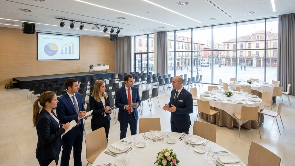 ¿Qué considerar al buscar una sala para eventos en Coslada?