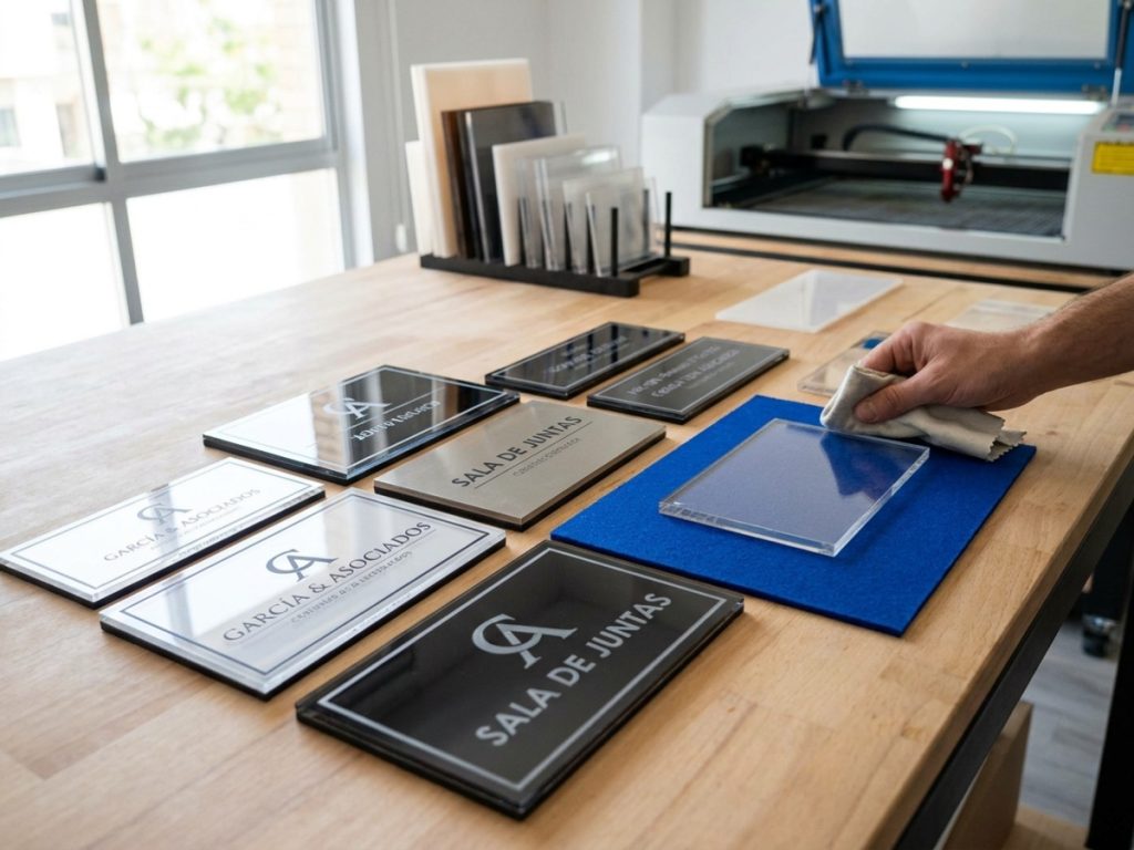 Placas personalizadas en acrílico: Diseña la tuya