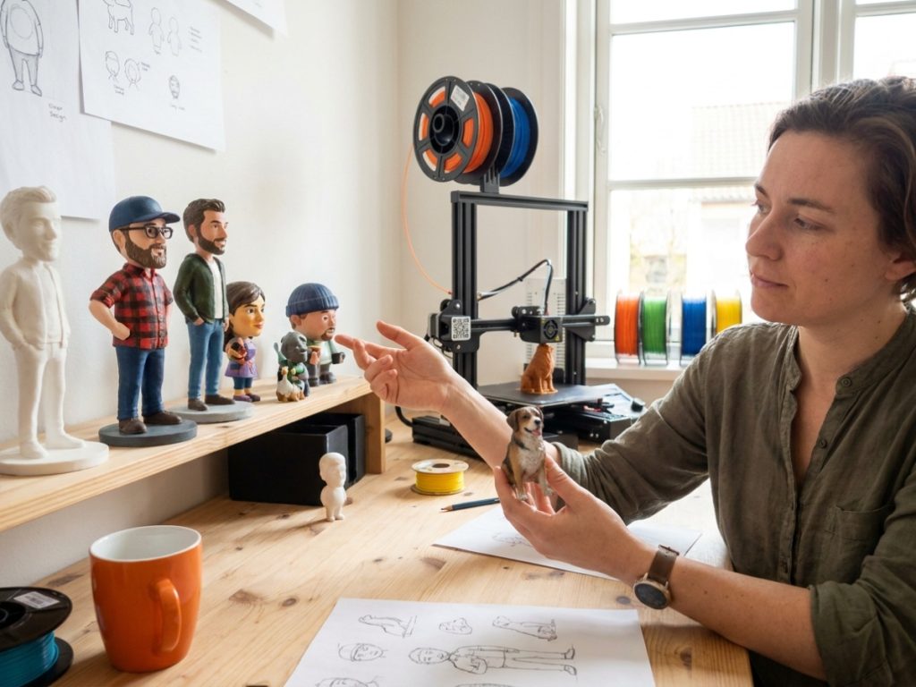 Crea tus figuras personalizadas en 3D: Tu idea, tu figura