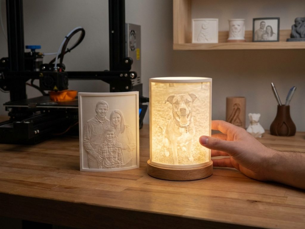 Crea tus litofanías personalizadas, un regalo único