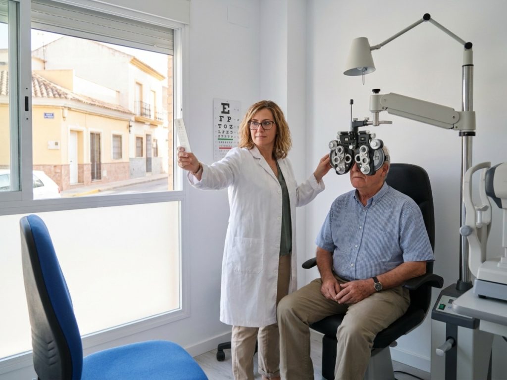 Revisión de la vista en San Pedro del Pinatar