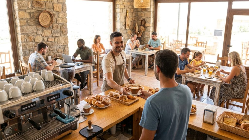 ¿Qué hace especial a una cafetería en Chirivel?