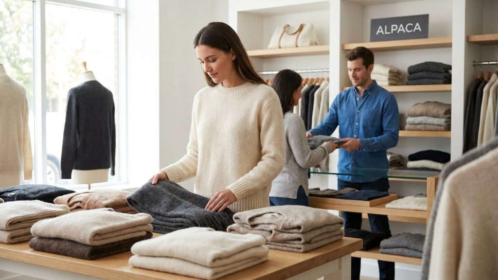 What makes alpaca clothing a truly premium choice?