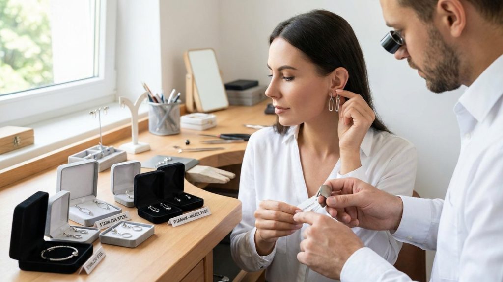 ¿Qué son las joyas hipoalergénicas y por qué son ideales para tu piel sensible?