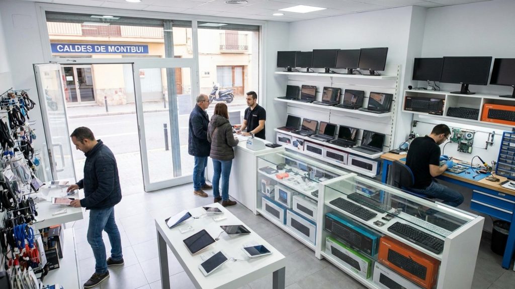 ¿Qué es una tienda de informática en Caldes de Montbui?