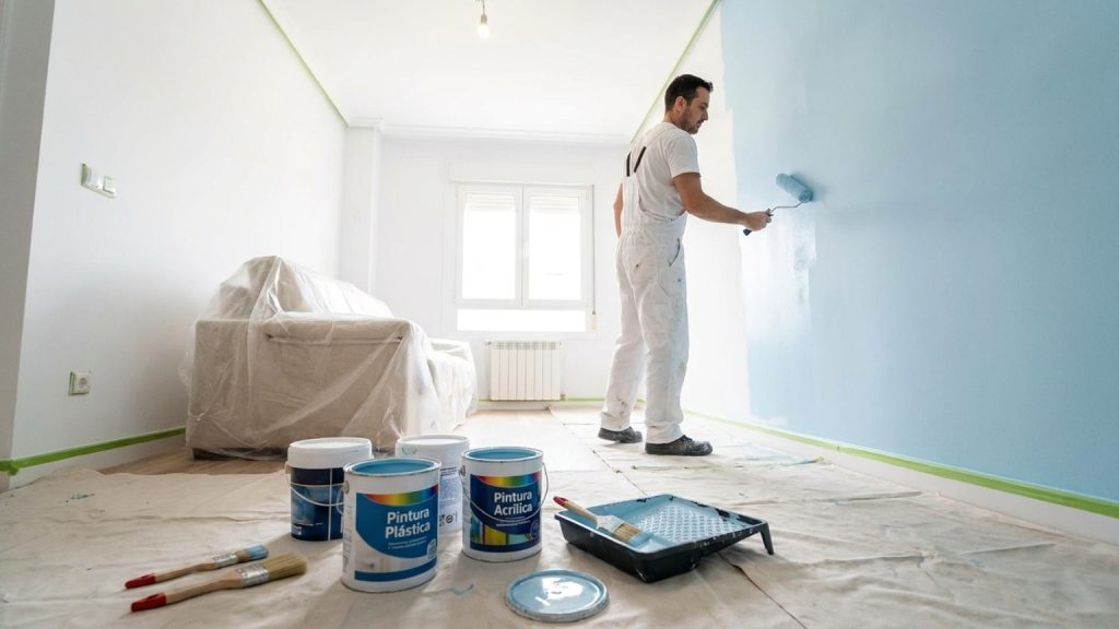 ¿Qué es la pintura de interiores y qué tipos existen?