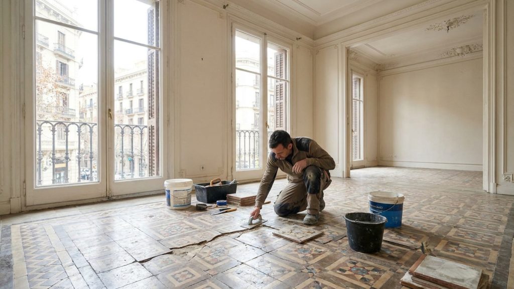 ¿Qué es la reparación de suelos y por qué es importante en Barcelona?