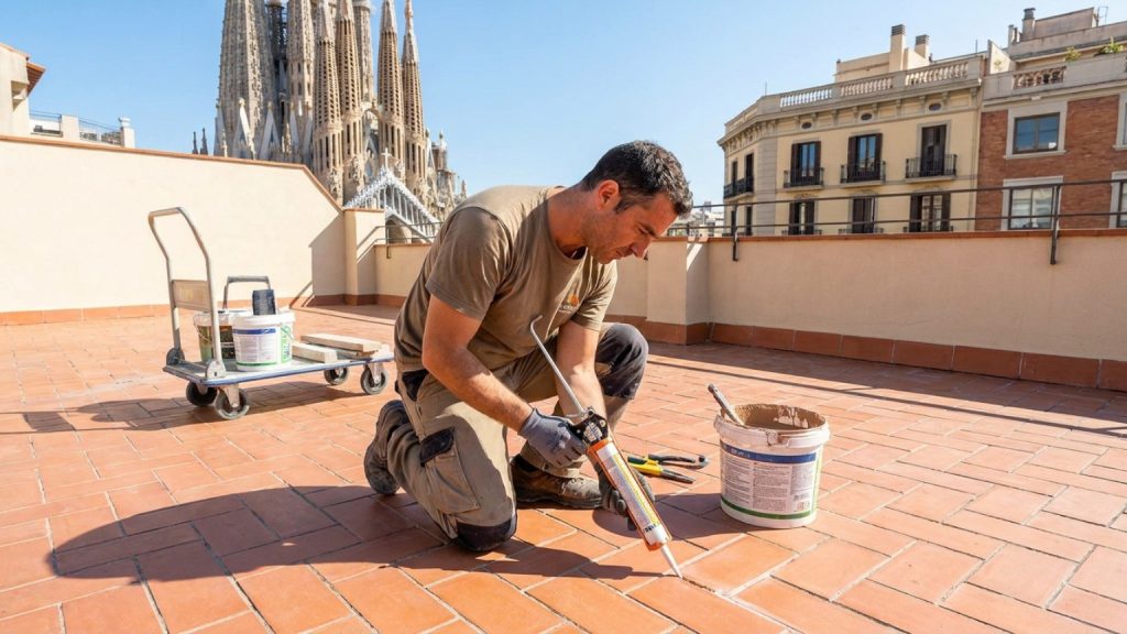 ¿Qué es el tratamiento de juntas y cómo se hace en Barcelona?