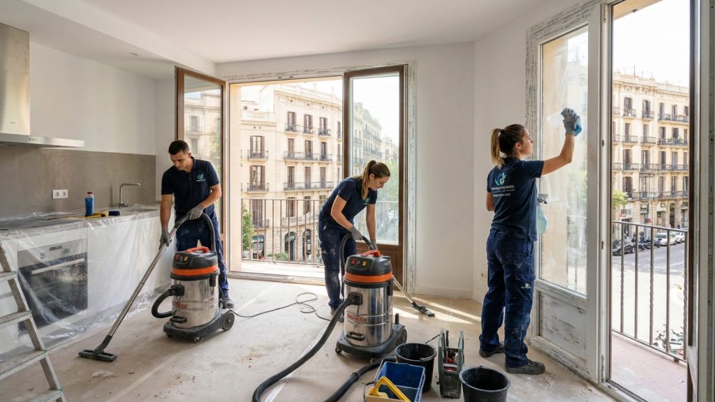 ¿Qué es la limpieza fin de obra y cómo se aborda en Barcelona?