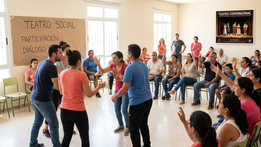 ¿Qué es el teatro en social y cómo impulsa la transformación comunitaria?