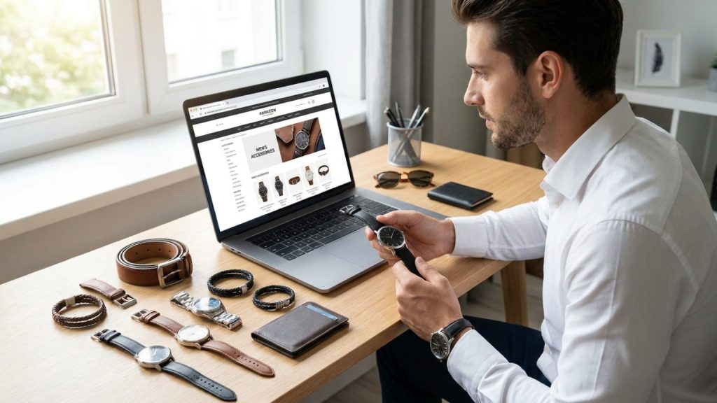 ¿Cómo elegir los accesorios para hombre online que definen tu estilo?