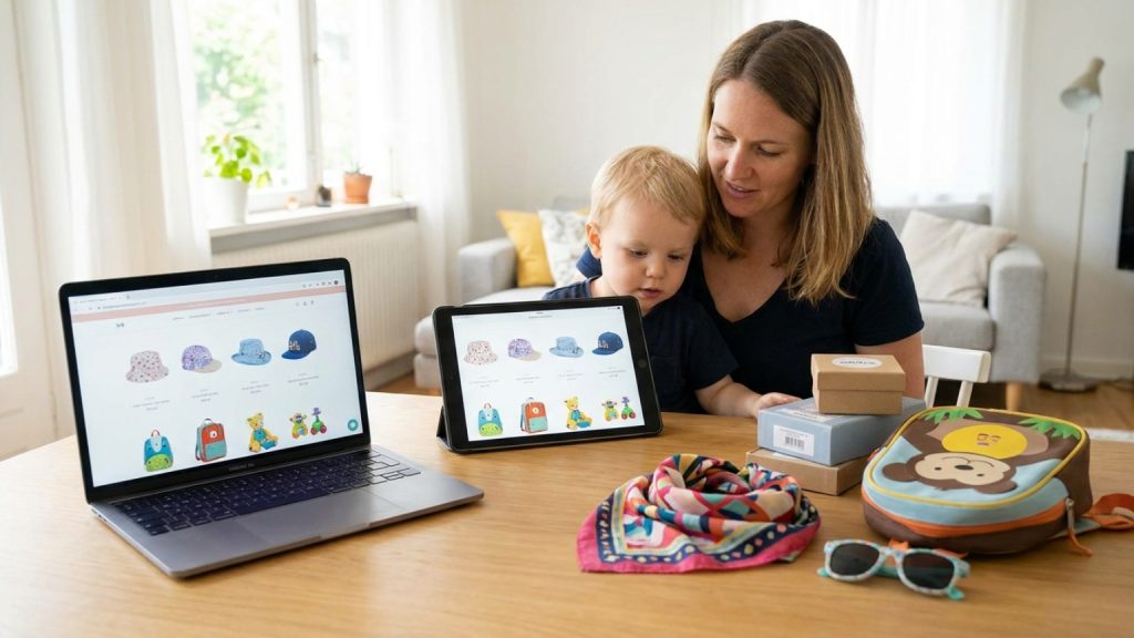 ¿Qué considerar al buscar accesorios para niños online?