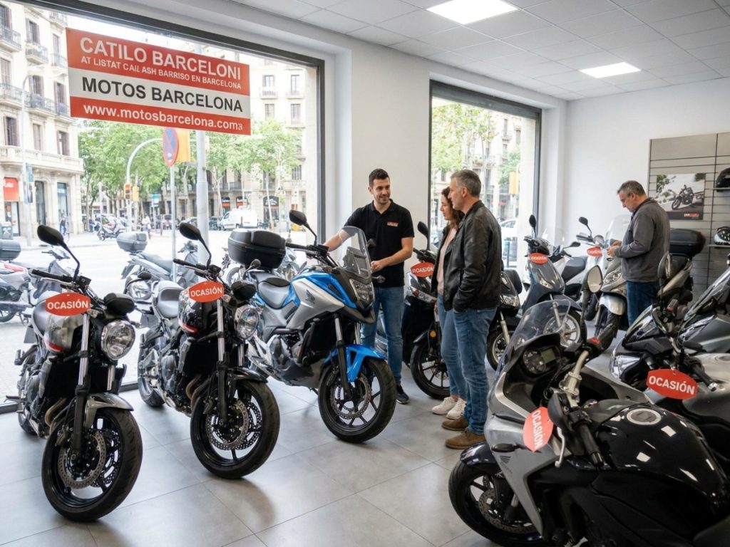 Tu moto de ocasión en Barcelona te espera