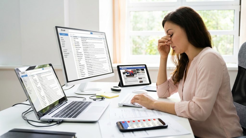 ¿Qué es el estrés digital?