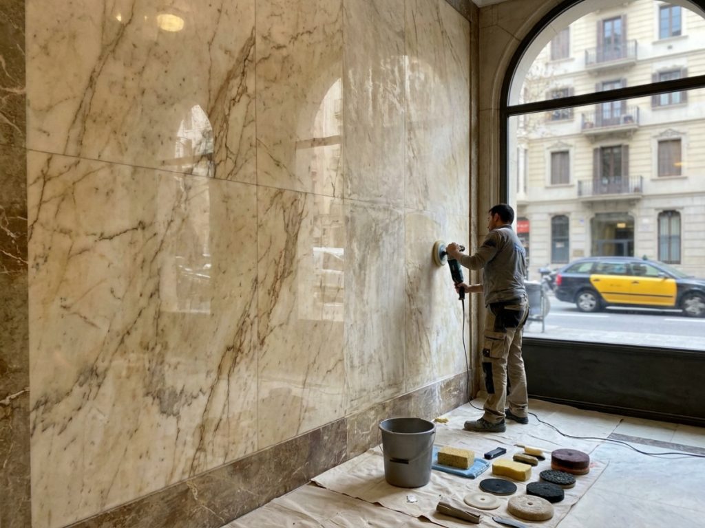 Restauración de Paredes de Mármol en Barcelona
