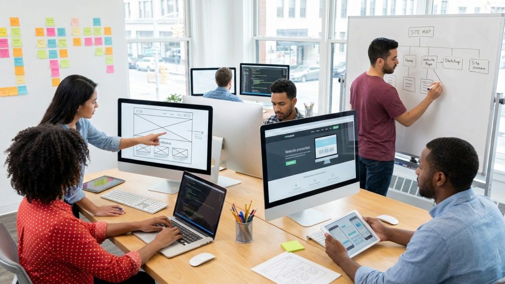 ¿Qué significa que se está realizando la web de tu negocio?