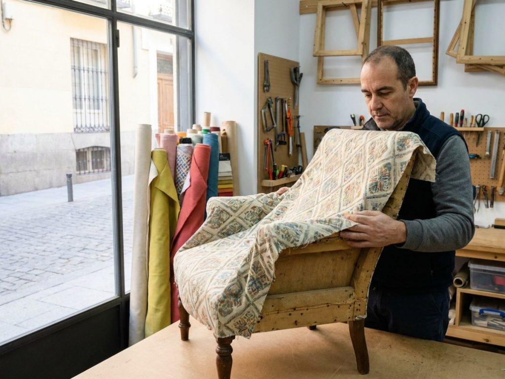 Tapiceros Madrid: Expertos en restauración de muebles