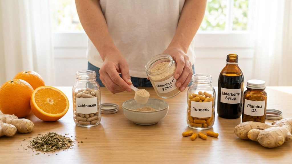 ¿Qué son los suplementos naturales para el sistema inmunitario?
