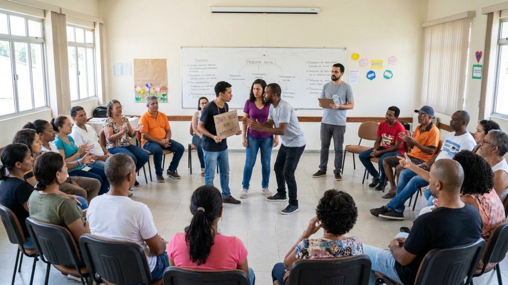 ¿Qué es la intervención en social teatro y cómo funciona?